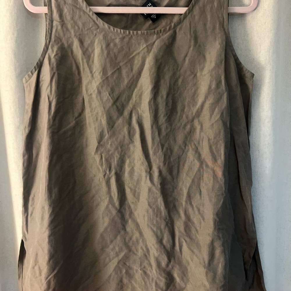 NOT FOR SALE Eileen Fisher Green Tank Top Essential